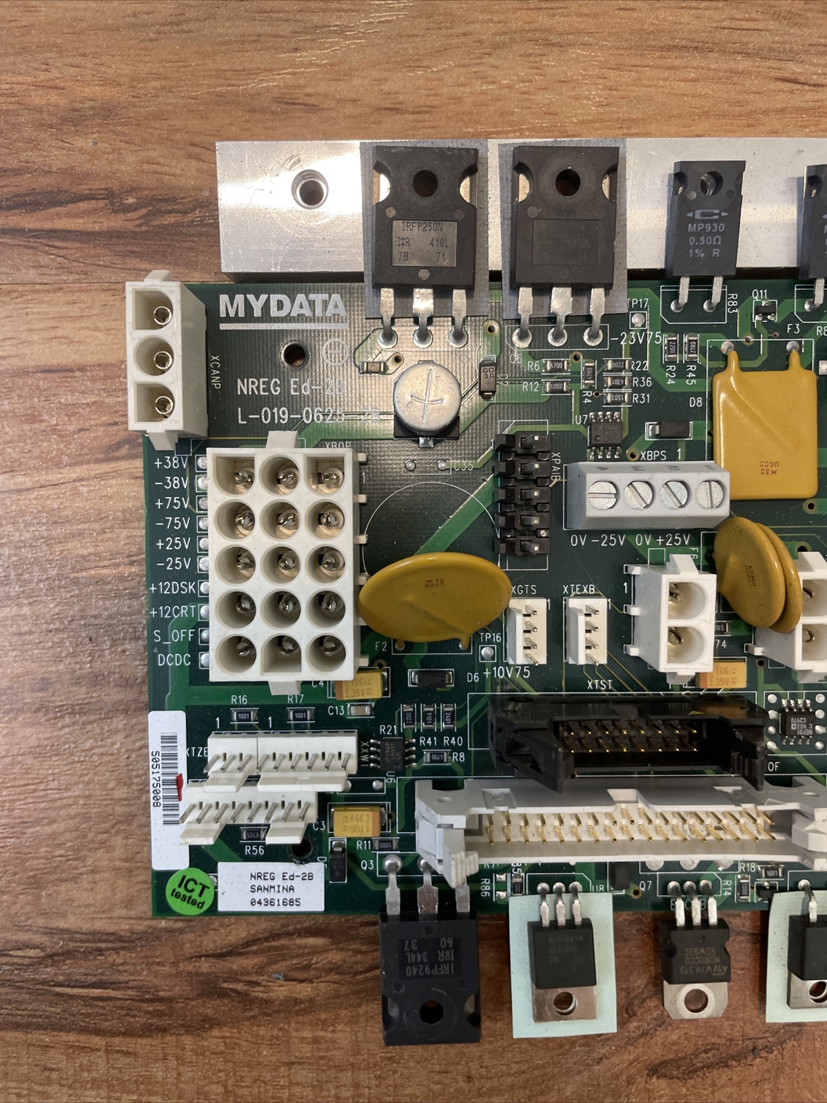 MYDATA L-019-0625-2B NREG