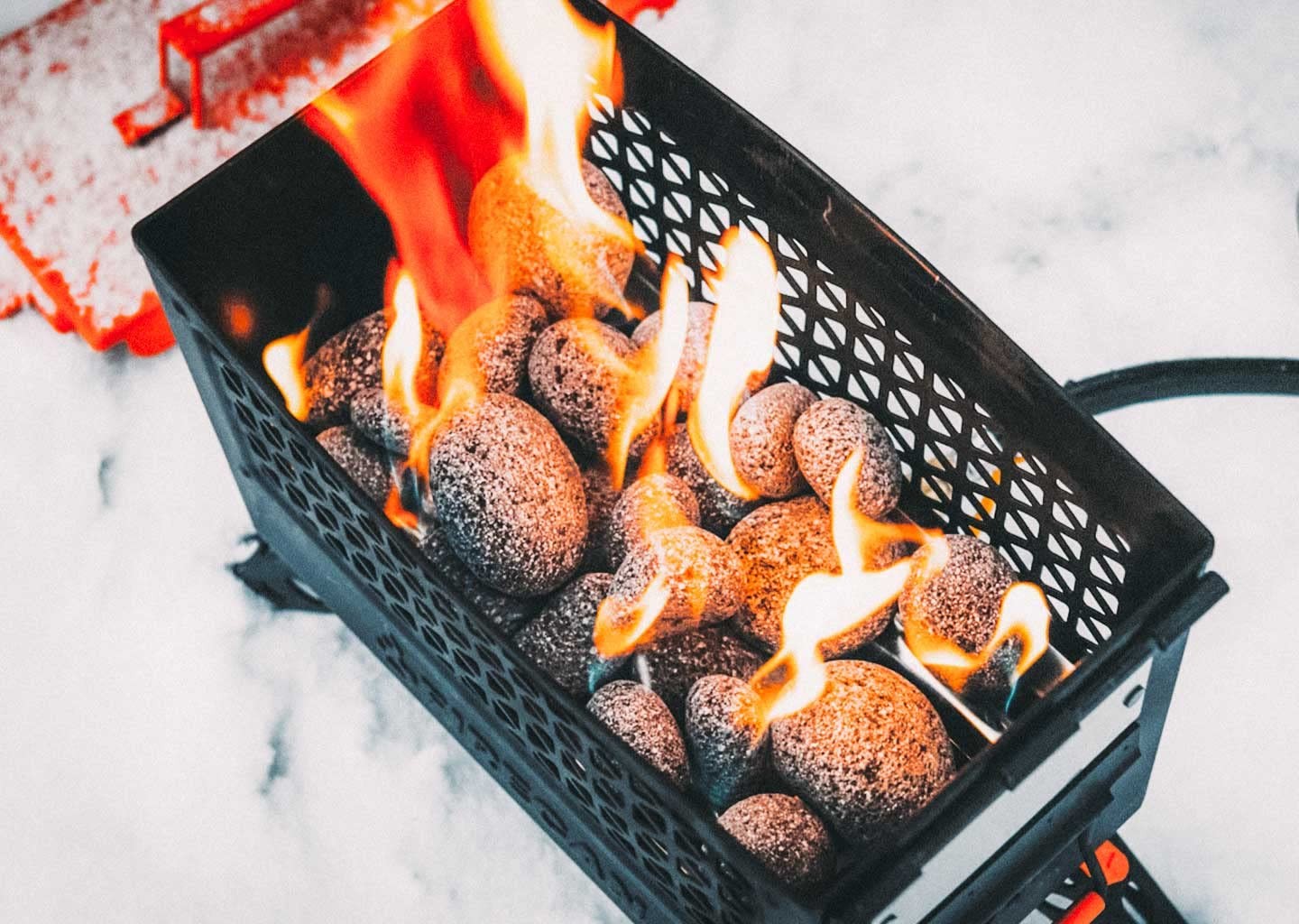Ignik FireCan Fire Rocks Propane Pit Lava Stones