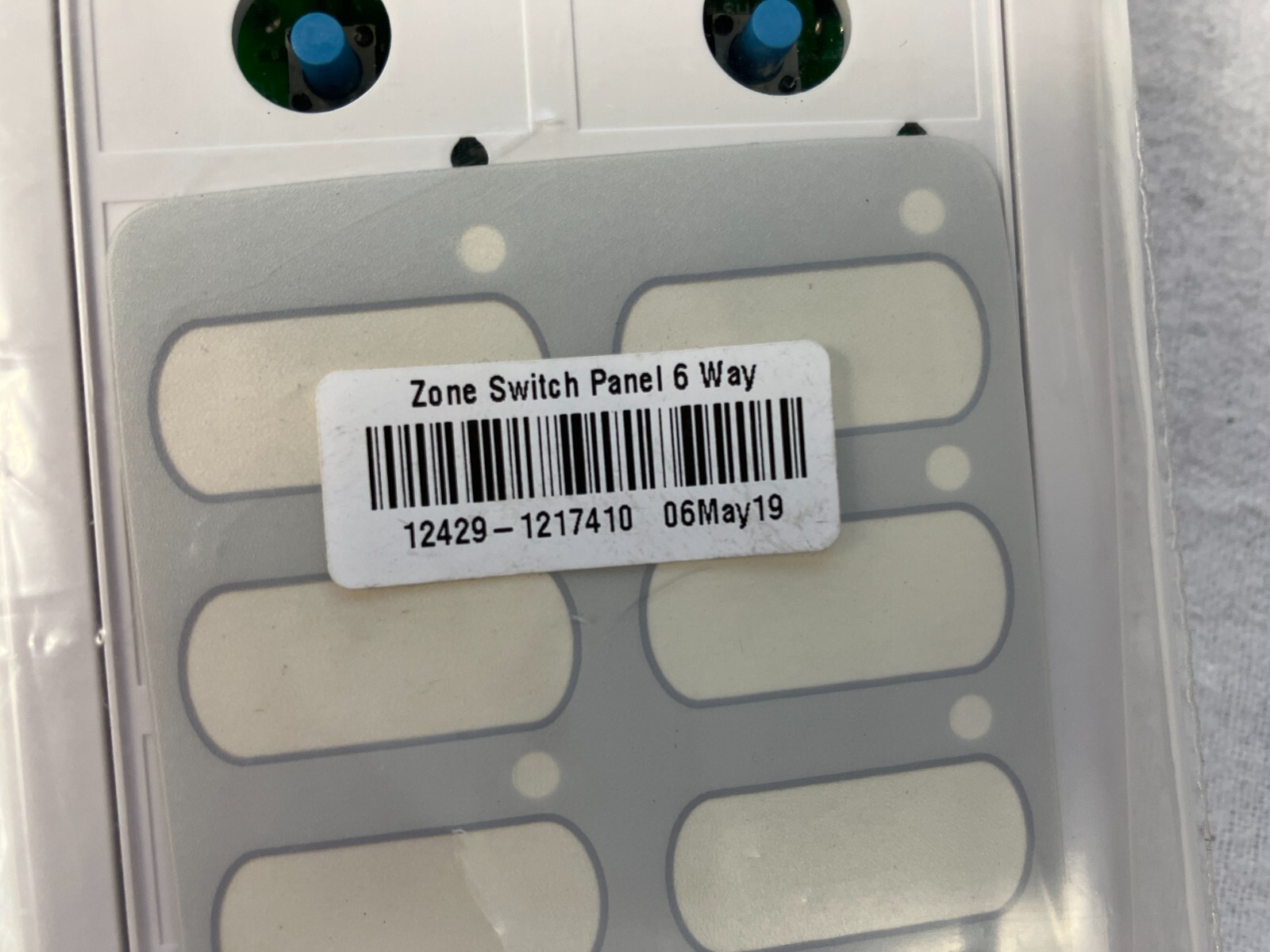 Siemens SEM12136 Touch Panel - Additional 6 Zone - 12429-1217410 - Unused