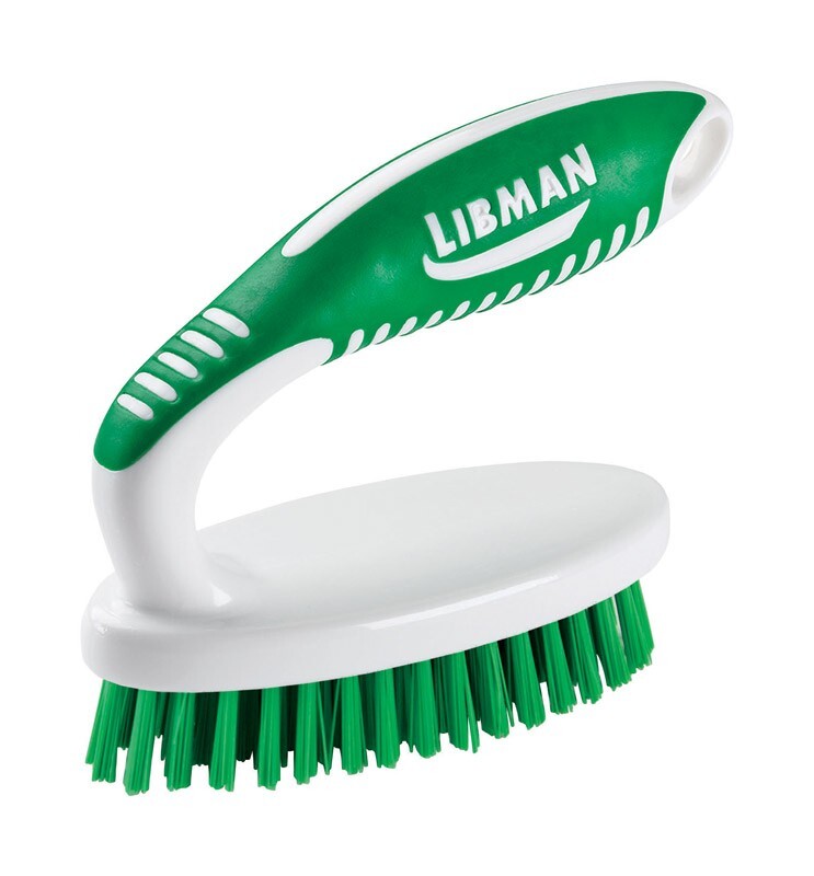 Libman 1.75 in. W Hard Bristle 4.5 in. Small Scrub Brush Multi Purpose Cleaning