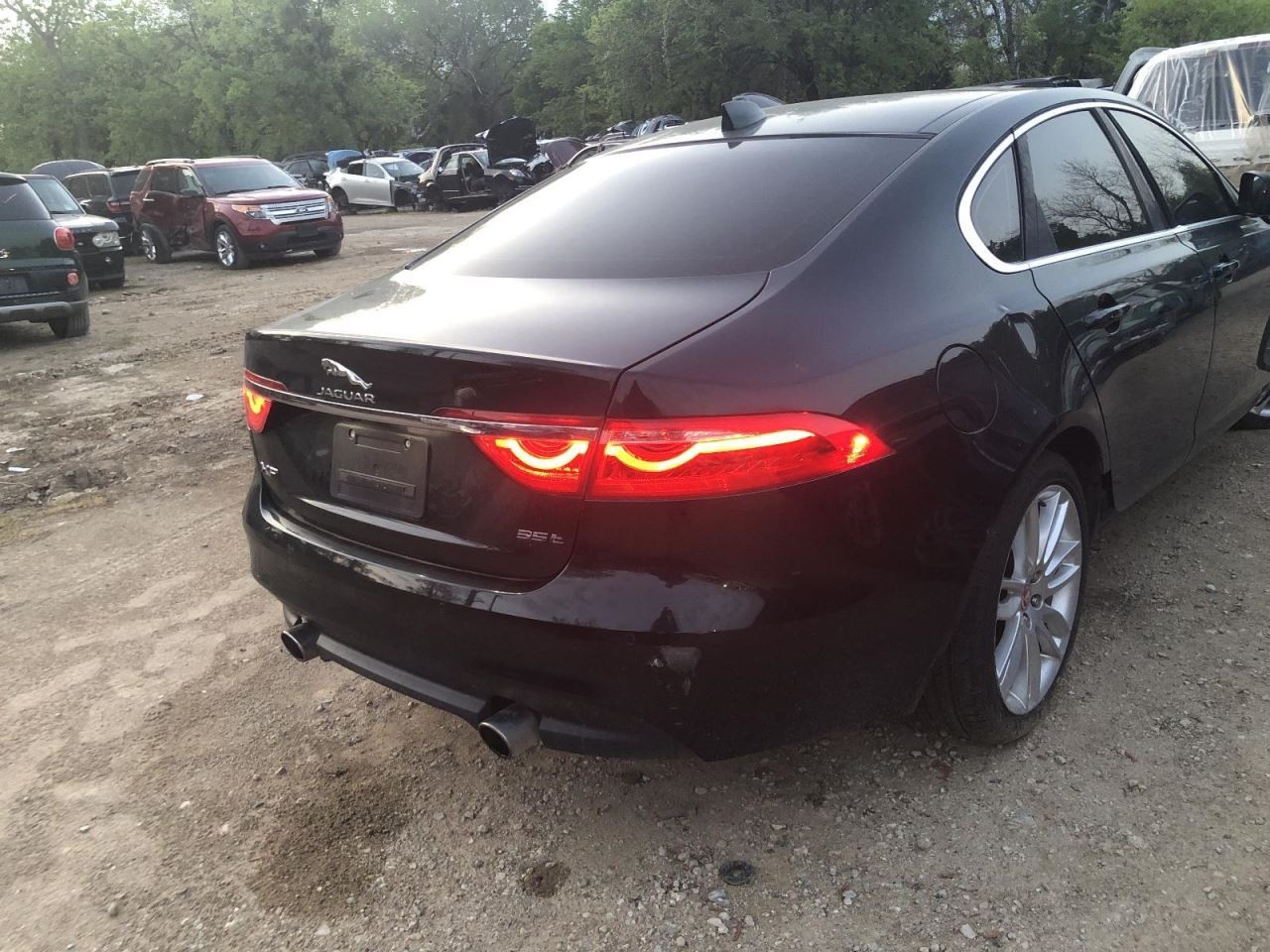 Sun Visor Left Driver Fits 16-19 XF 935945
