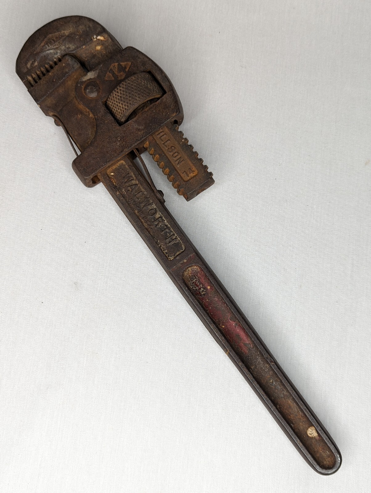 Vintage Walworth 14" Pipe Wrench Made in USA