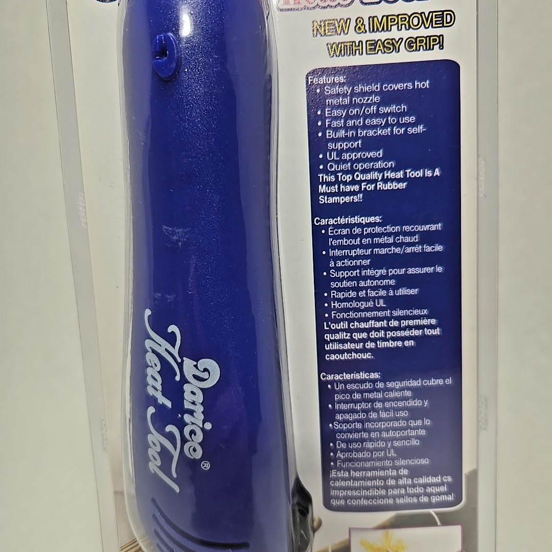 Darice Crafter's Toolbox Multi-Purpose Heat Tool With Support Bracket Easy Grip