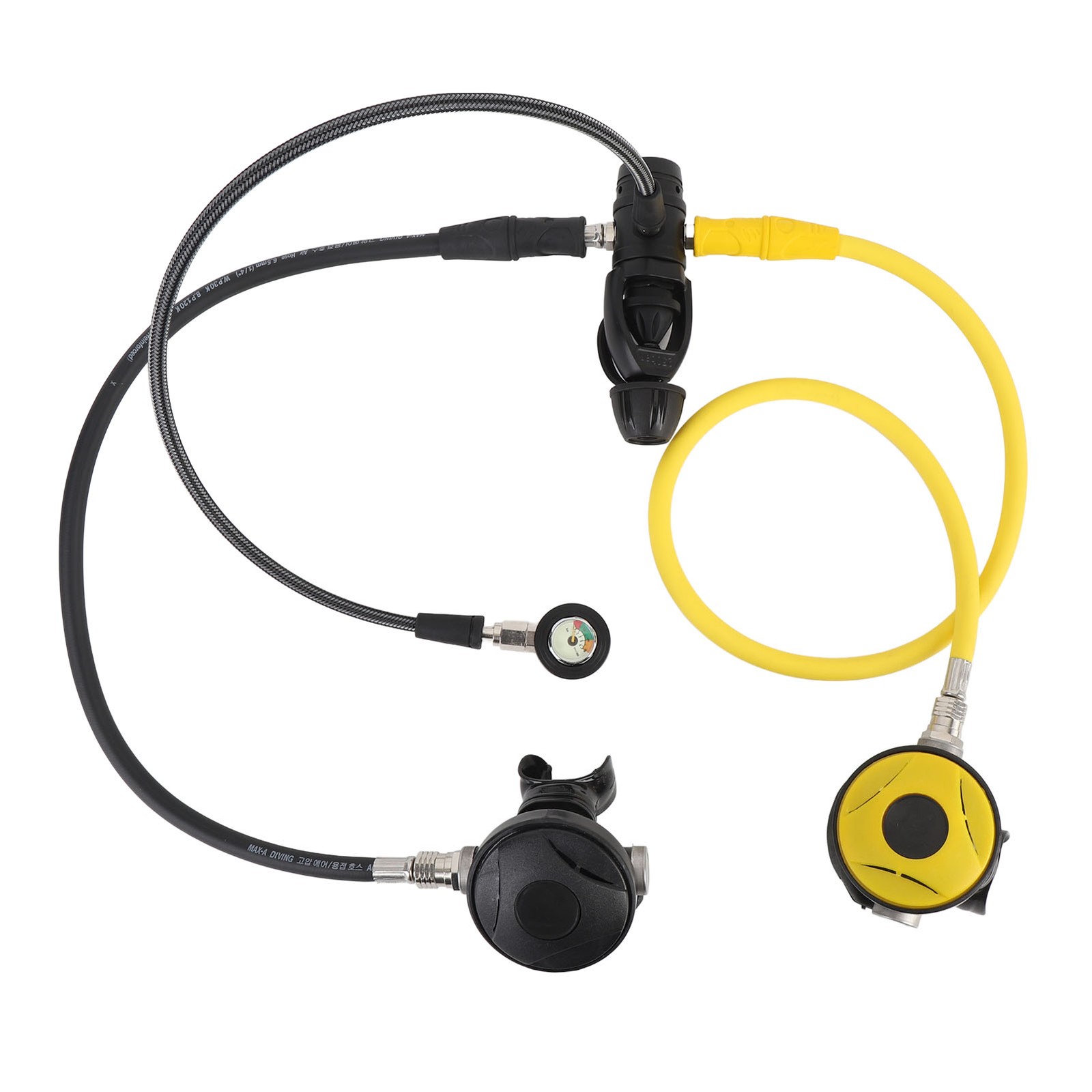 Aluminum Diving Regulator Set With Enhanced Stability For Underwater Breath DPFM
