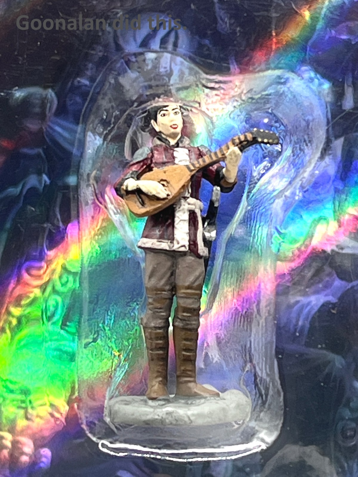 D&D Pathfinder Mini Premium IotR Wave 4 Half-Elf Female Bard UNIQUE MIB