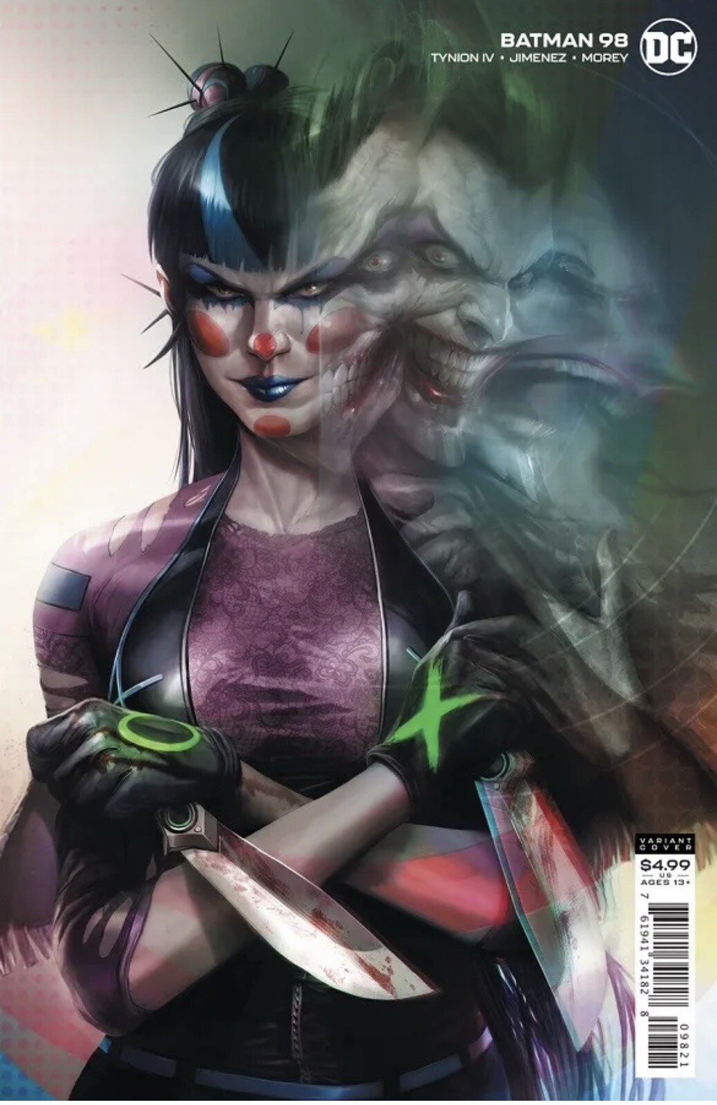 BATMAN #98 FRANCESCO MATTINA VARIANT NM JOKER HARLEY QUINN PUNCHLINE CATWOMAN NM