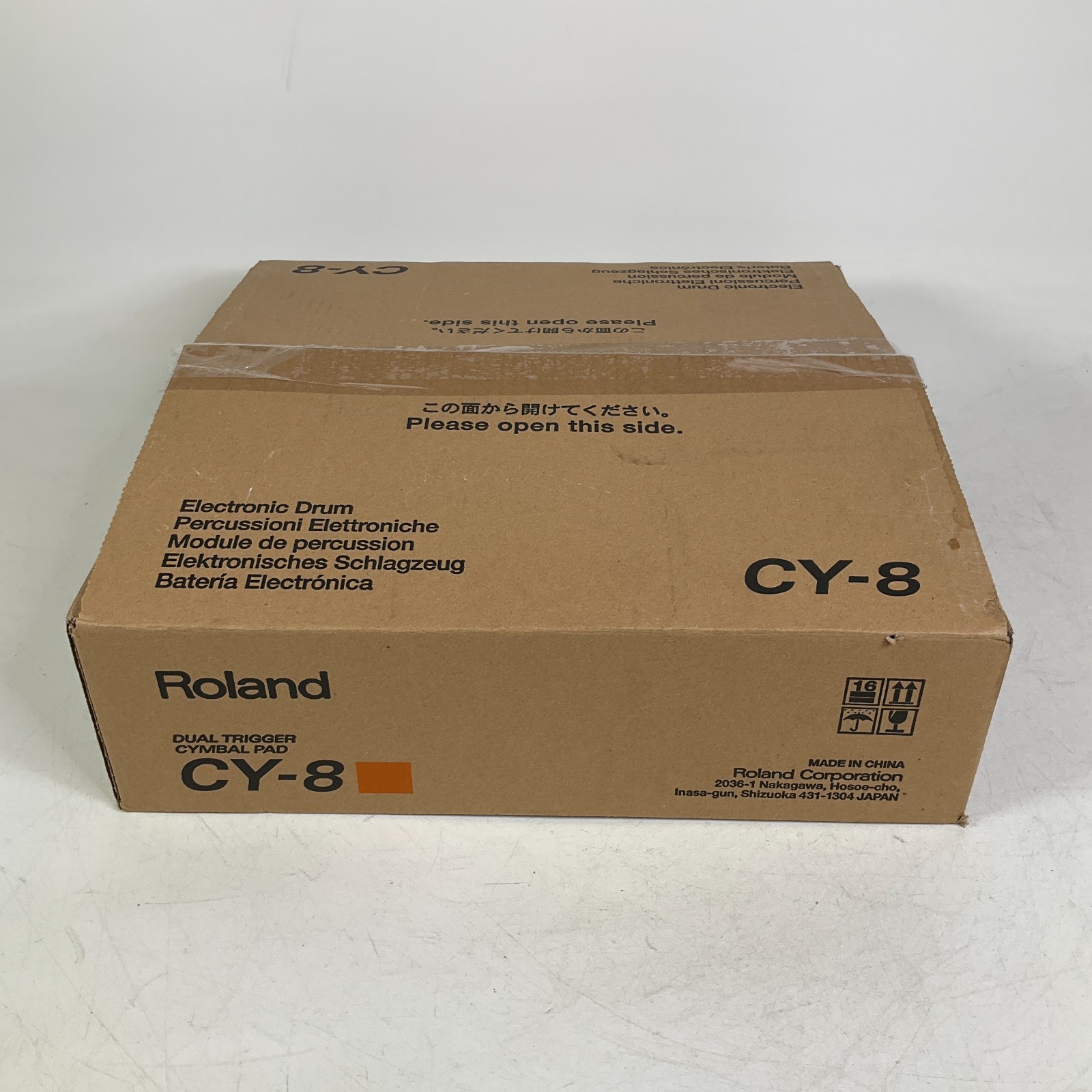 Roland CY-8 Electronic Drum Dual Trigger Cymbal Pad NEW