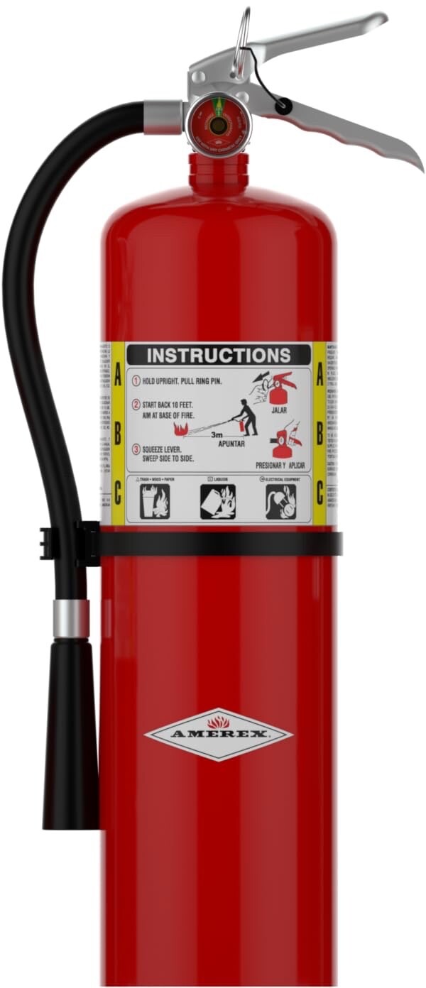 NEW AMEREX O.E.M. LOWER VALVE HANDLE COMPLETE ASSEMBLY 5-10lb FIRE EXTINGUISHER
