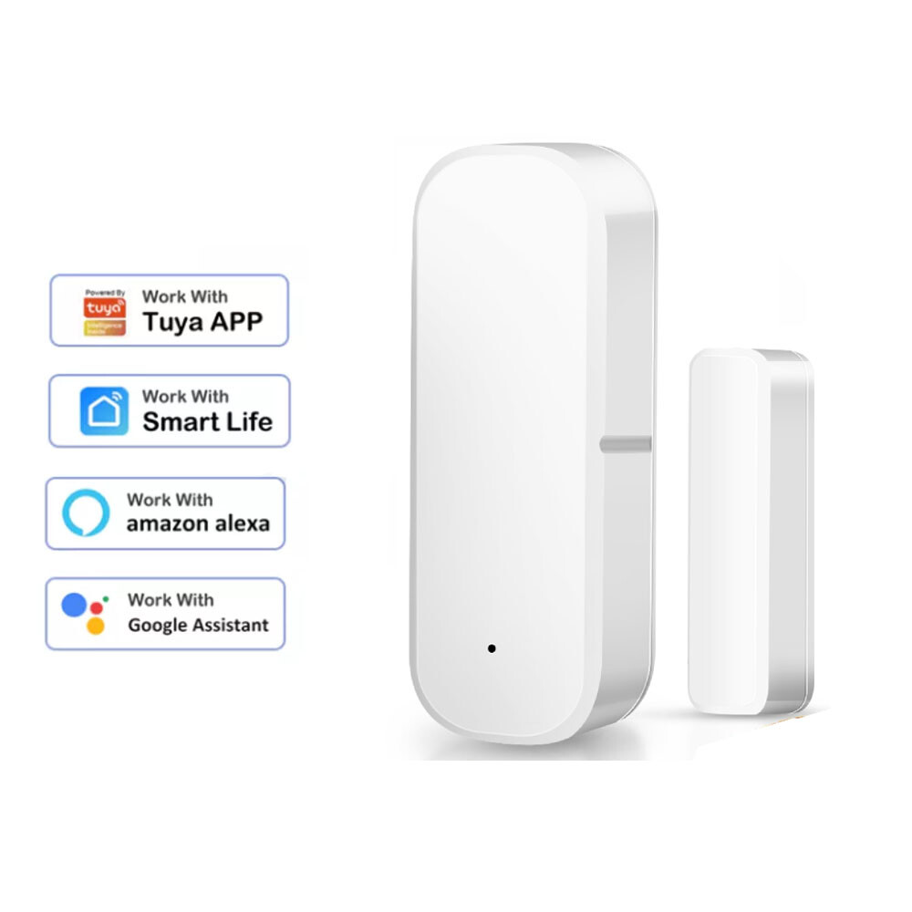 Tuya Smart Life WiFi Wireless Door Window Sensor PIR Motion Detector T&H Sensor
