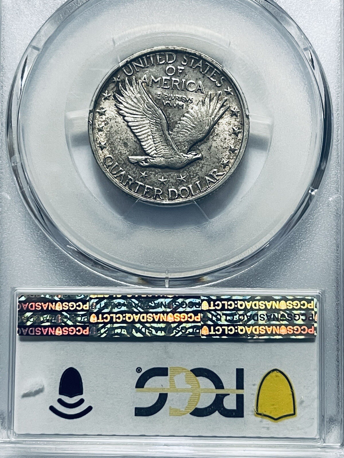 1920 Standing Liberty Quarter PCGS AU58FH