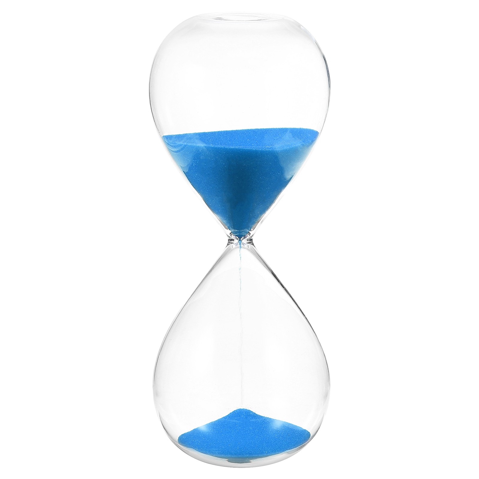45 Minutes Sand Timer Watch High Glass Sandglass Timer Dark Blue