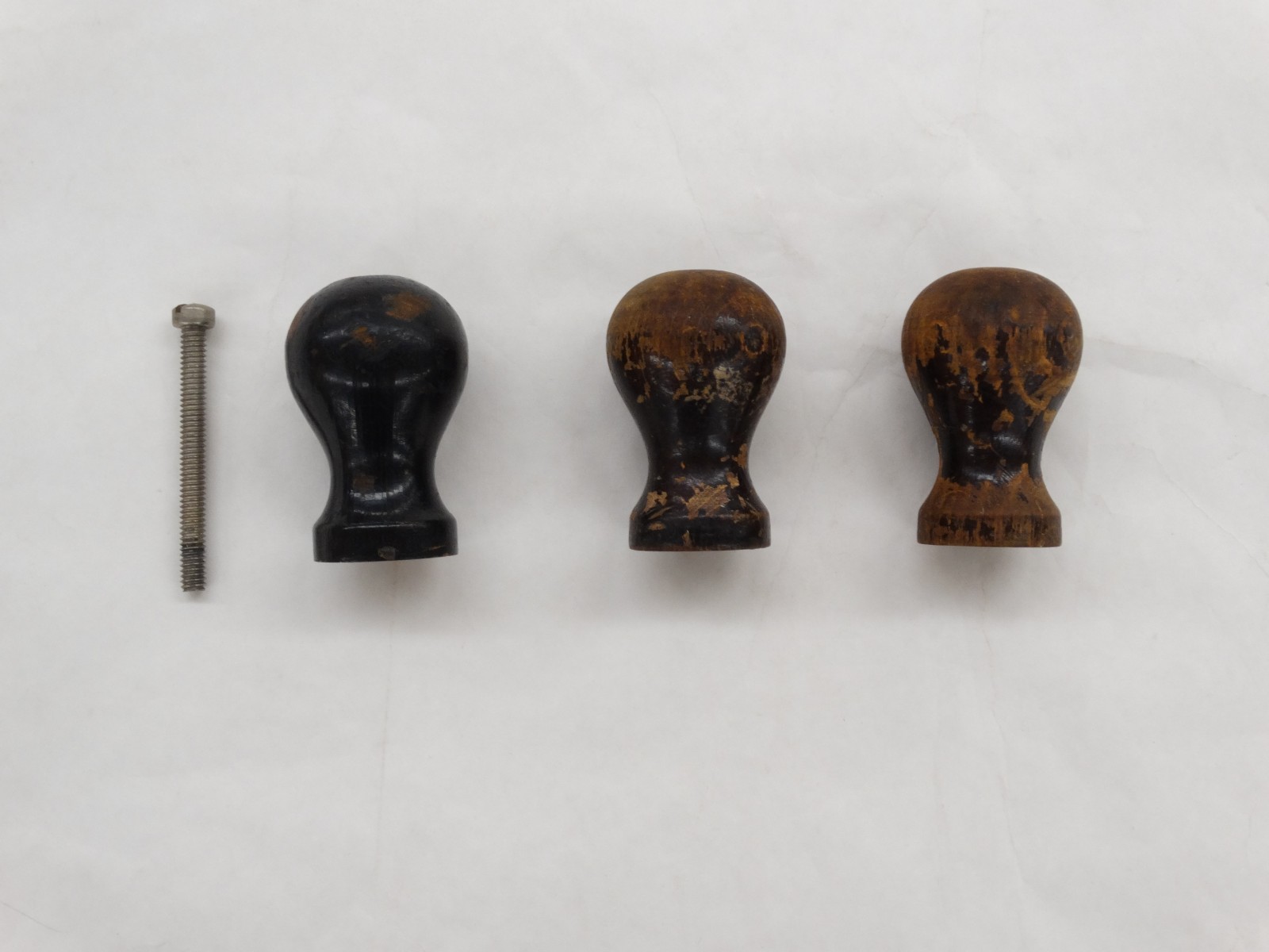 3 Vintage Hand Plane Front Knobs