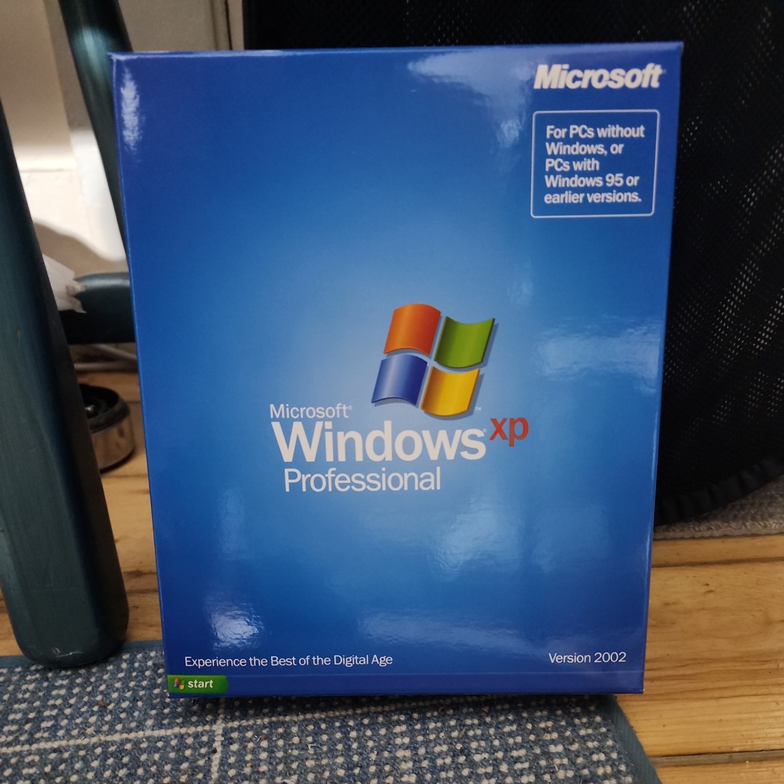 Microsoft Windows XP Professional 2002 Full Retail Box Version  - NEW SEALED