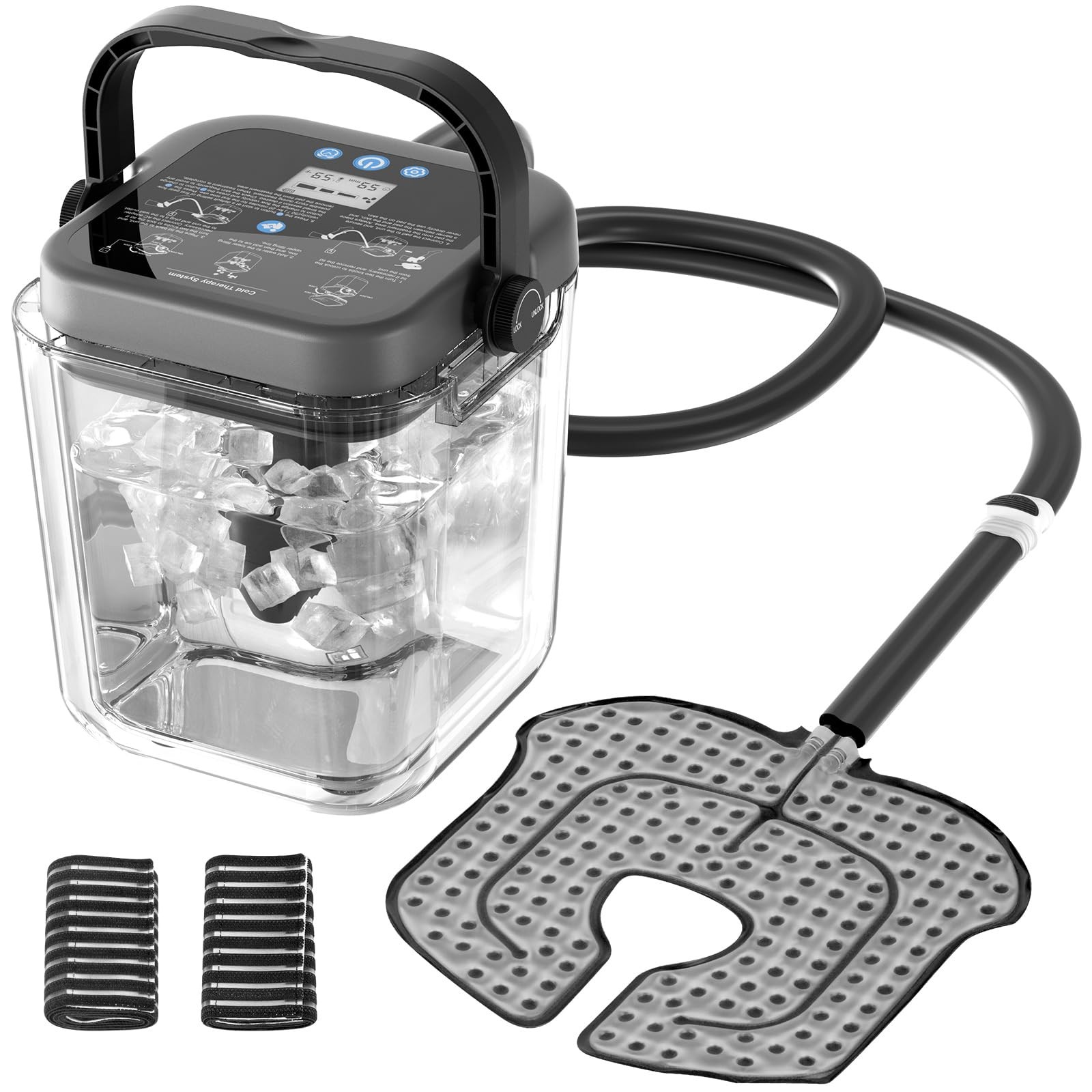 Ice Machine for Knee After Surgery, Cold Therapy Machine with Rechargeable Ba...