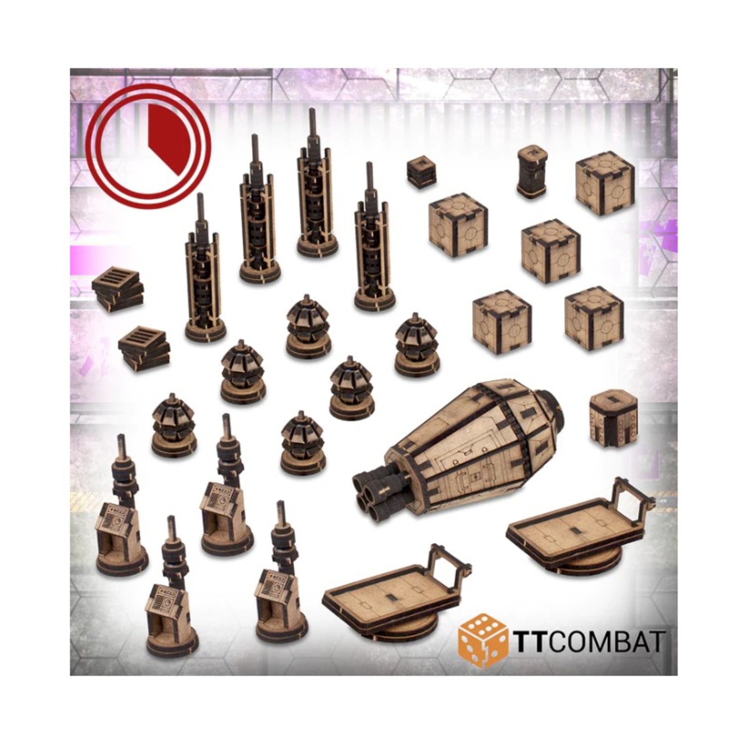 TT Combat Terrain 32mm Objectives Pack SW (New)