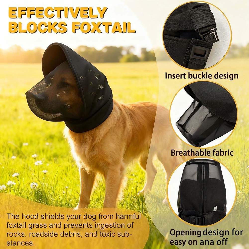Safe Adjustable Breathable Secure Durable Anti-bite & Anti-scavenging Dog Muzzle
