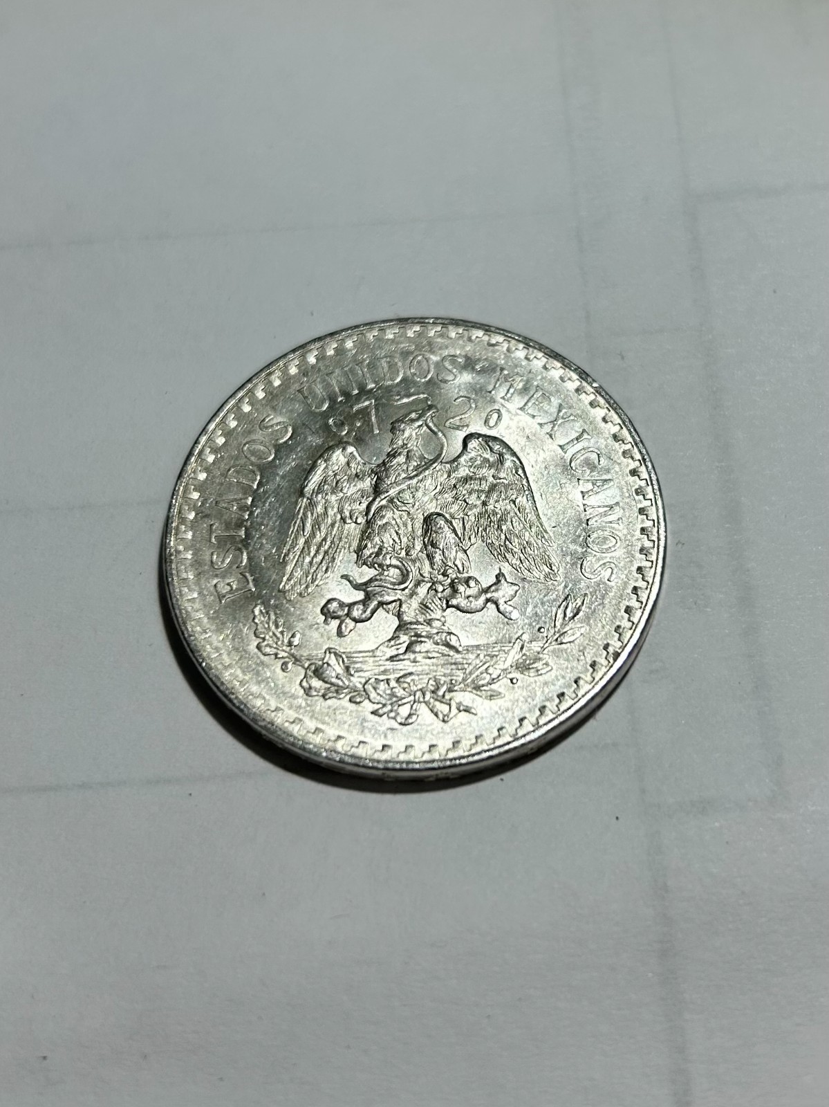 1943 MEXICO PESO (.720)