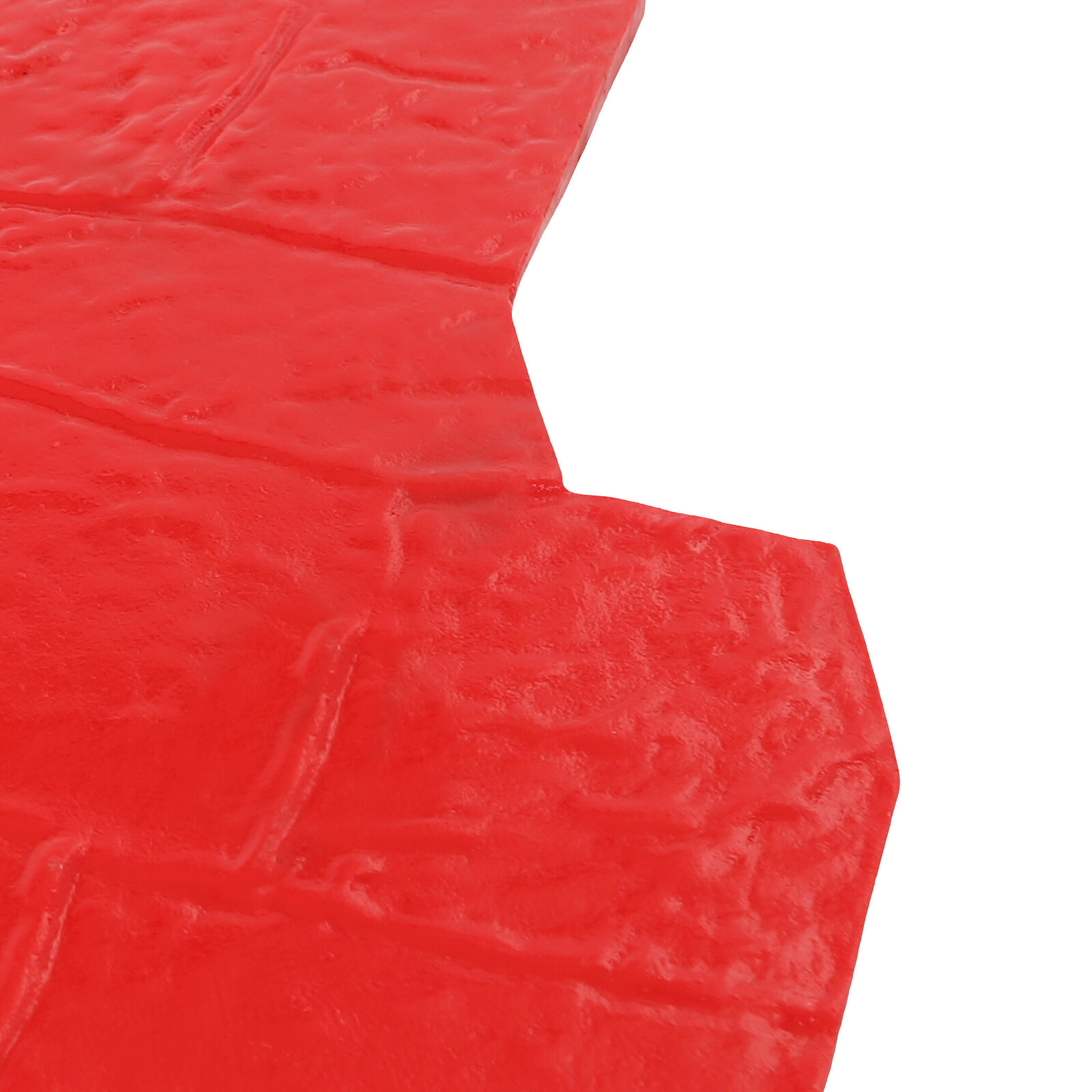 FLOWER RUBBER Concrete Stamp Stone Texture Mat Imprint Printing Cement Sidewalk