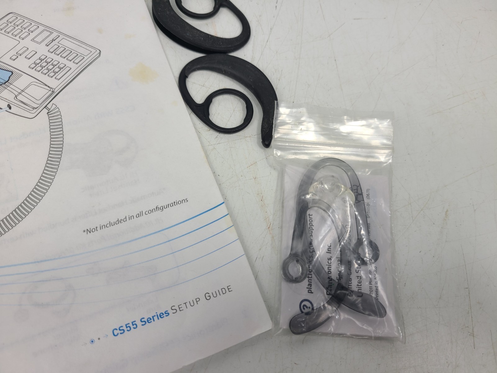 Plantronics CS55 Headset Bundle (TESTED)