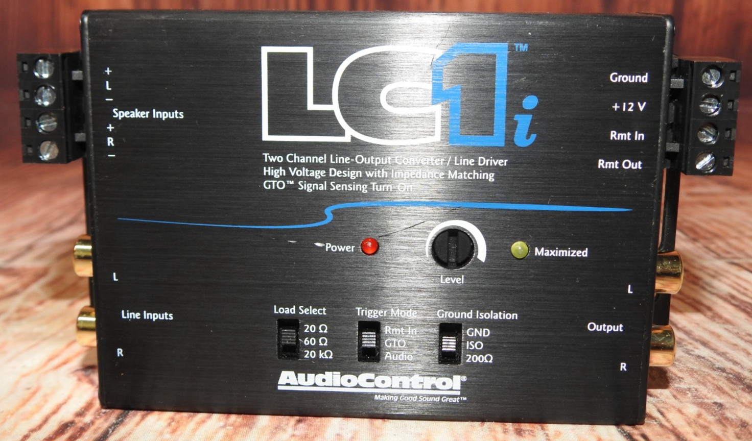 LC1i audio Control 2 Channel Line Driver Output Converter