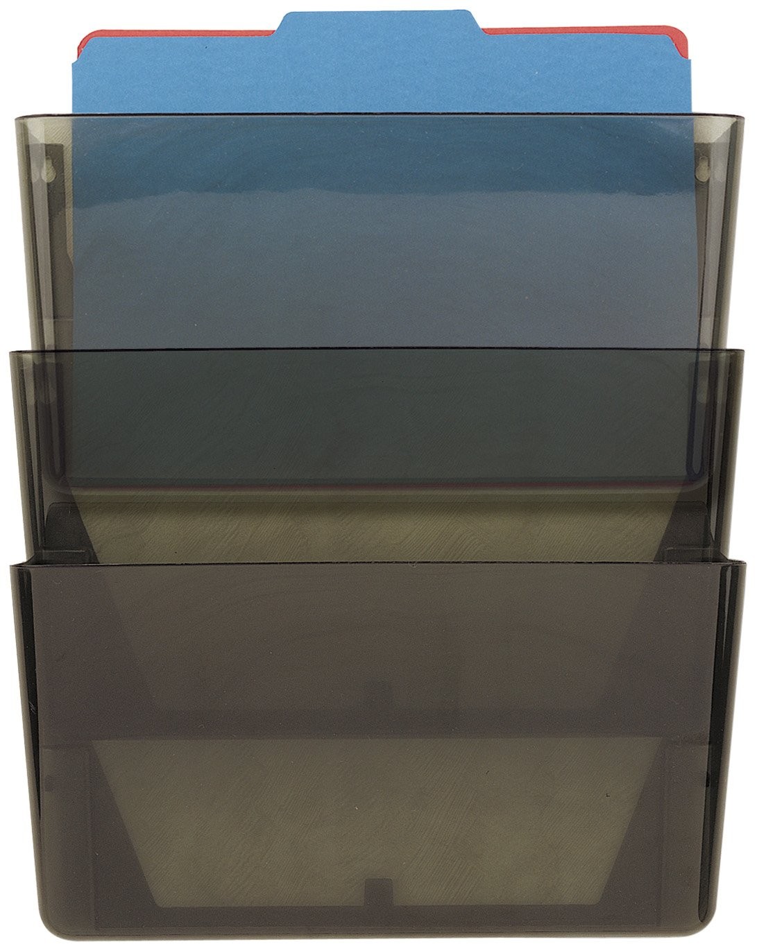 OIC21421 Wall Mountable SpaceSaving Files Office Hanging Paper Organizer