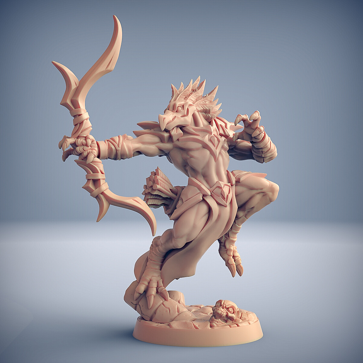 Gryphkin Wingless Aarakocra Artisan Guild Fantasy Dungeons and Dragons Miniature