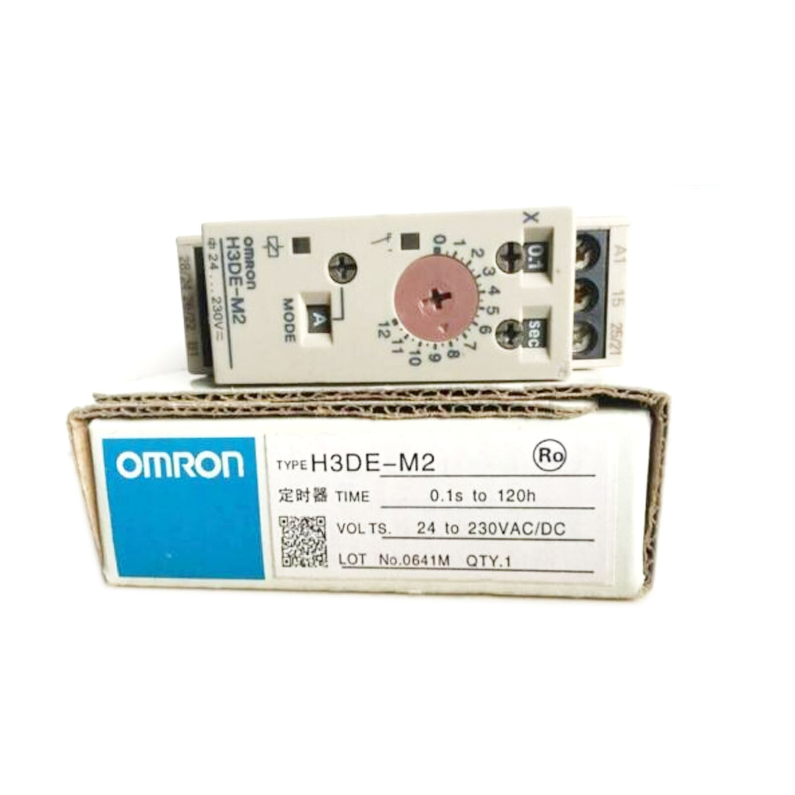 1PCS NEW IN BOX Omron Time Relay H3DE-M2