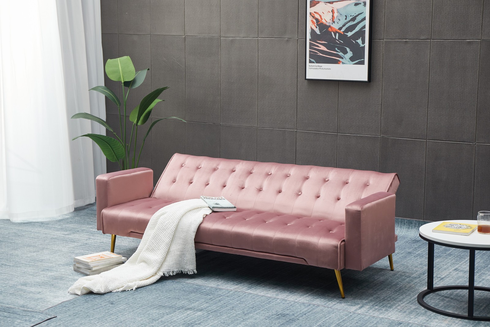 SOFA BED - ROSE