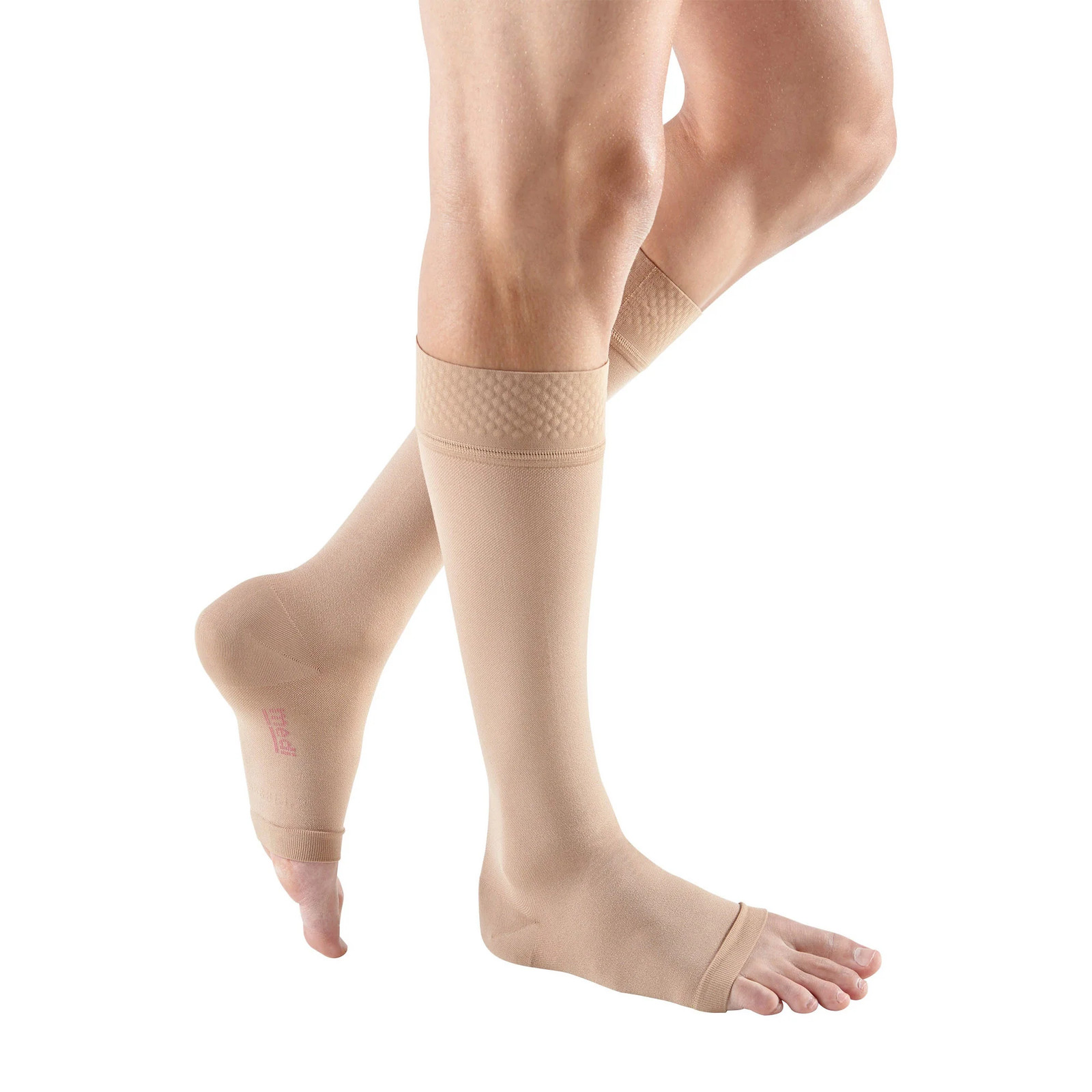 Mediven Medi Forte Open Toe Knee Highs w/Dot Band 30-40 mmHg (Wide)