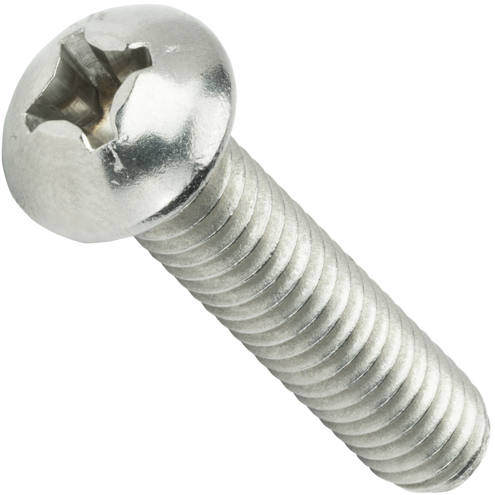 8-32 x 1-1/2" Phillips Round Head Machine Screws Stainless Steel 18-8 Qty 100