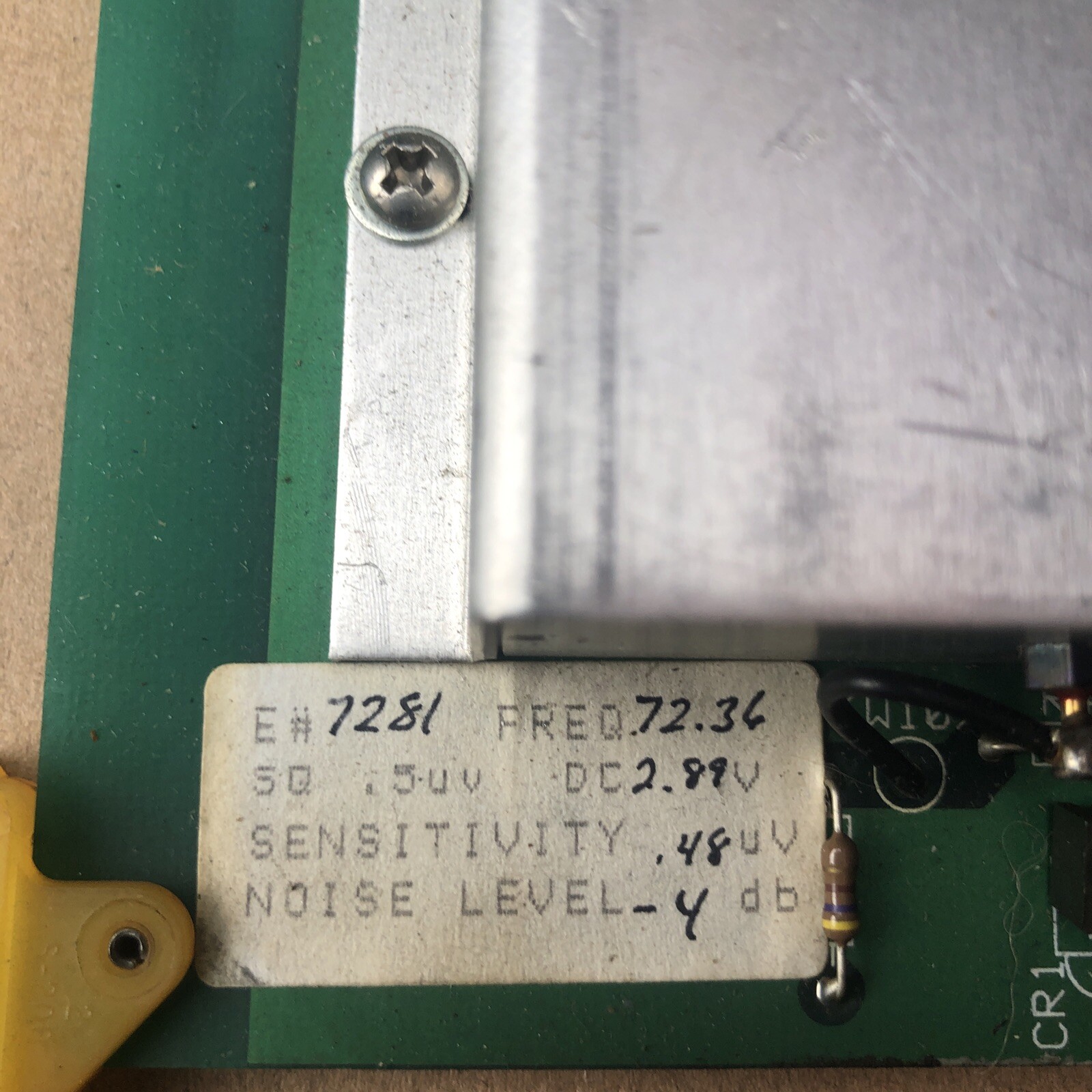 Control Chief Corporation 8002-4009 Receiver Module