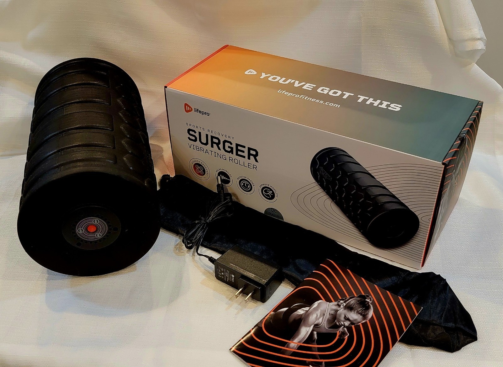 NIB Lifepro Sports Recovery Surger Vibrating Roller