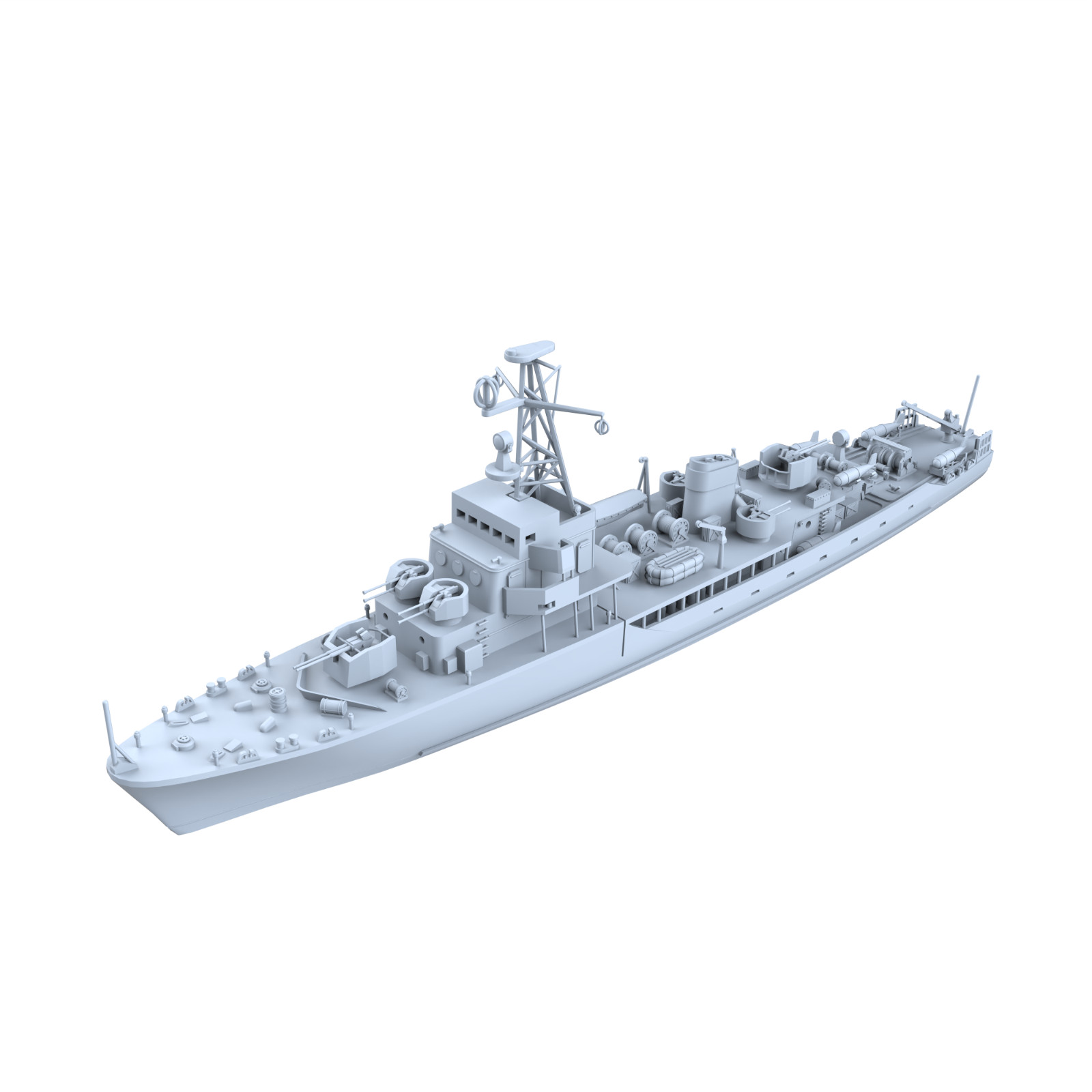 SSMODEL SSC700172 1/700  Military Model  CNS Type 6610 Minesweeper Water Line