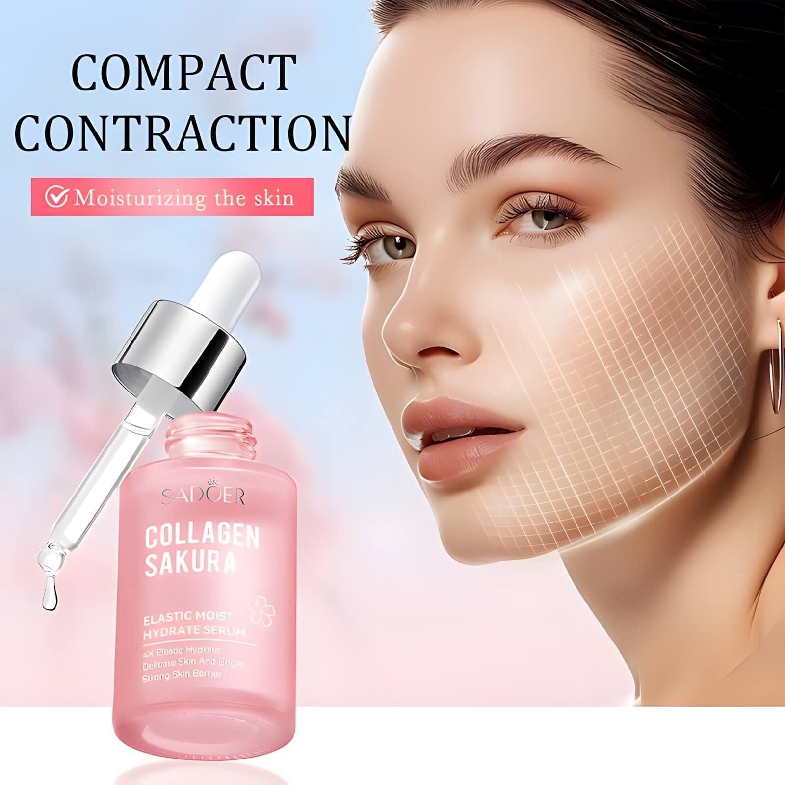 Korean Firming Facial Serum , Lifting and Reducing, Collagen Serum for Face