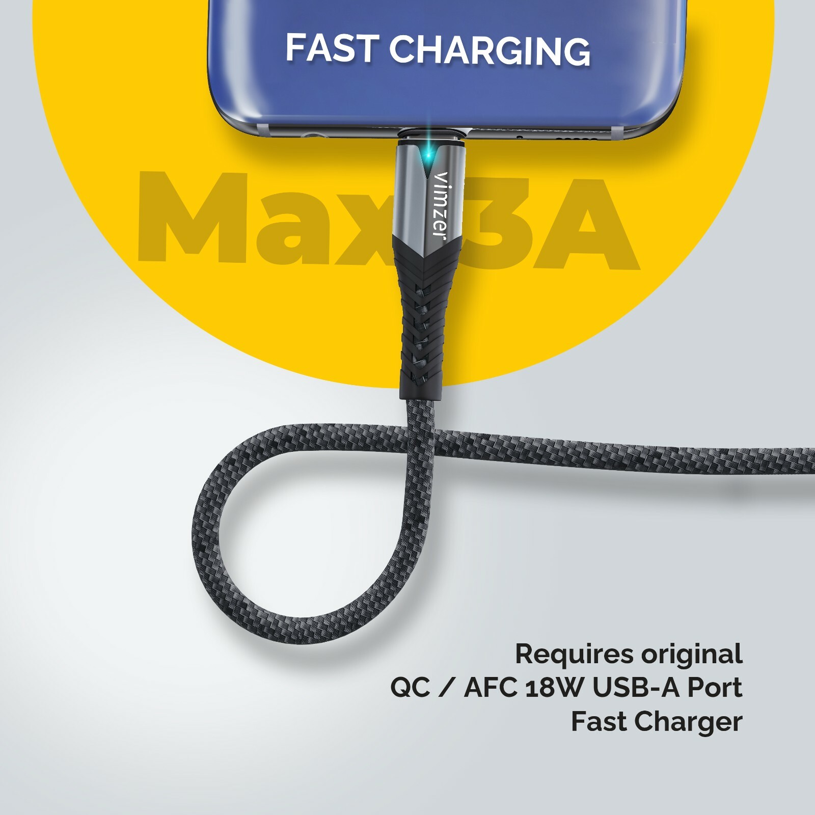 2Pack USB C Fast Charger Cable for Google Pixel 7 6, OnePlus 10 9 Nord N20,Nokia