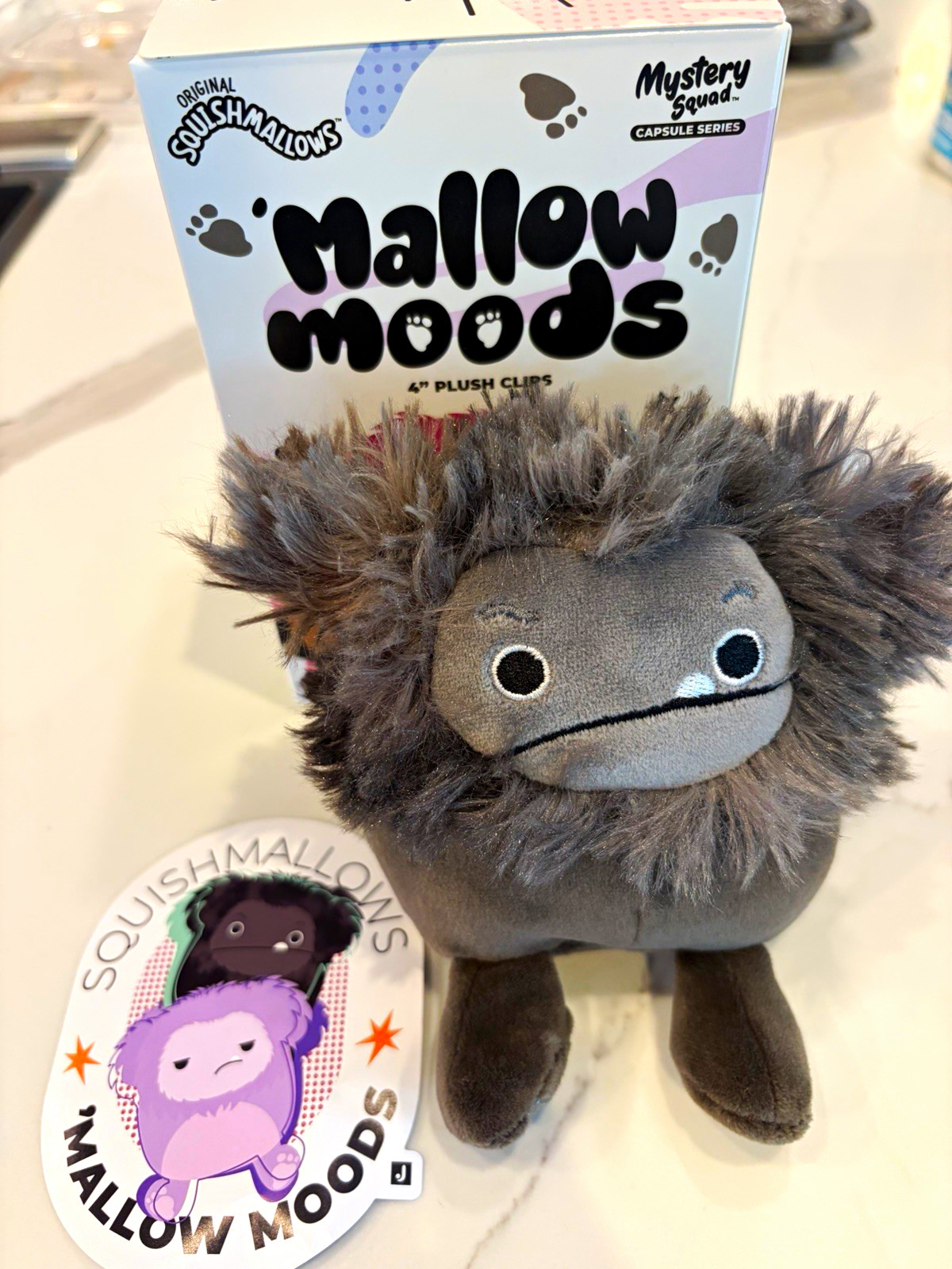 Squishmallows Little Plush Mallow Moods  Suspicious Wallis 4 inch New in box
