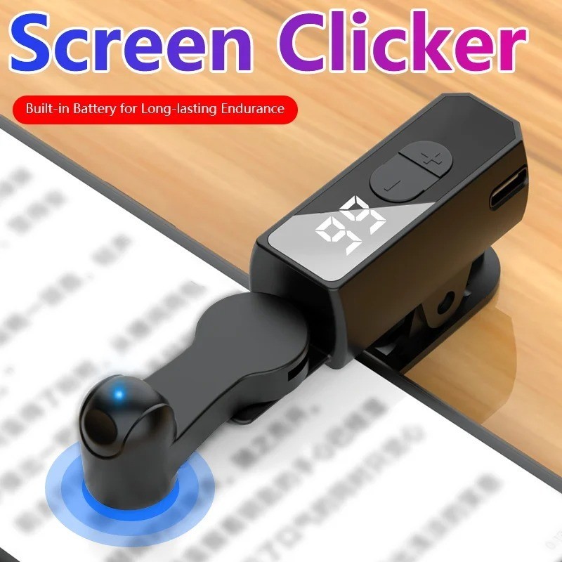 Rechargeable Automatic Clicker for Phone, Auto Screen Clicker Screen Device Gift
