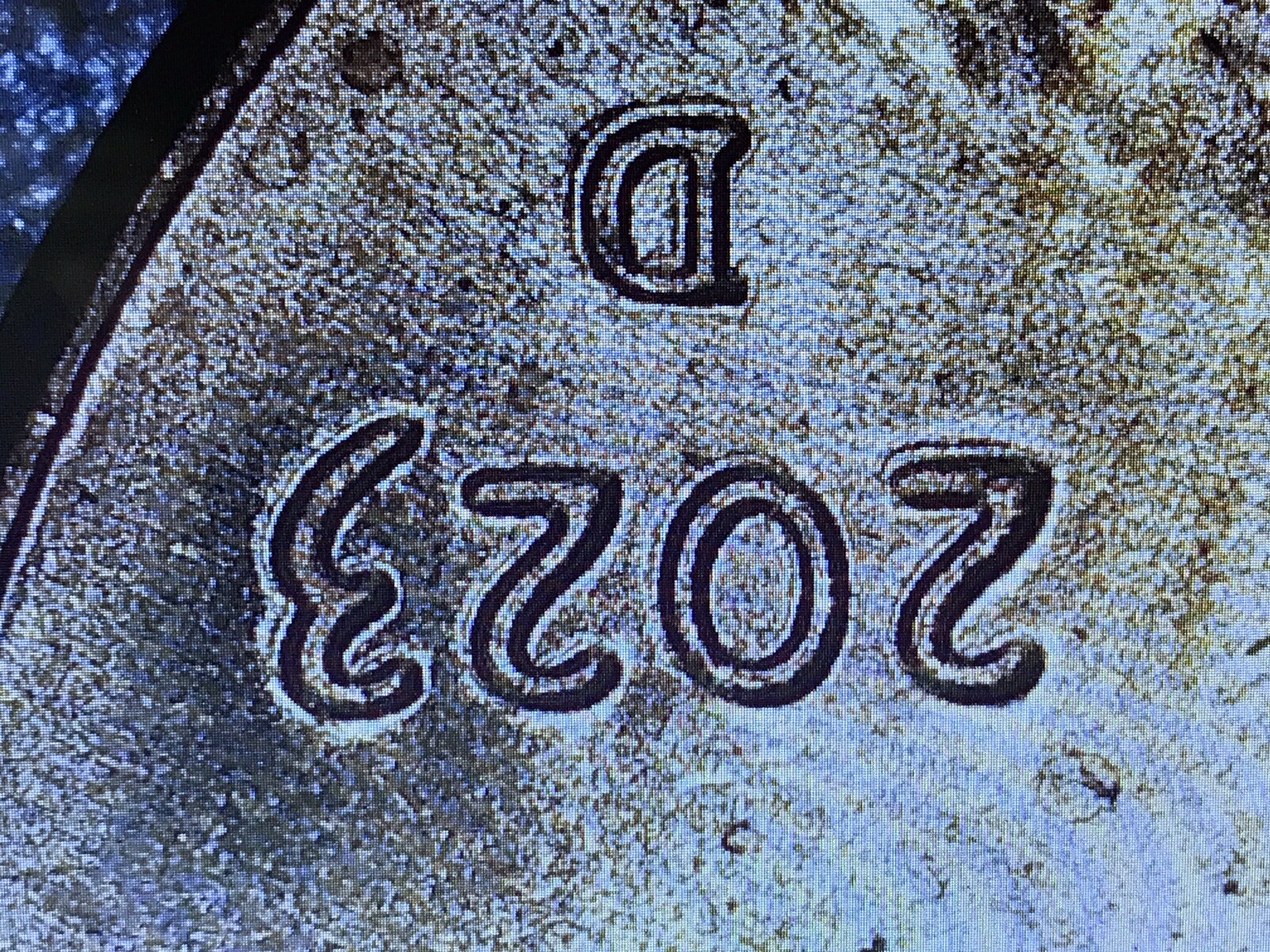 2023 D Penny error -uncirculated