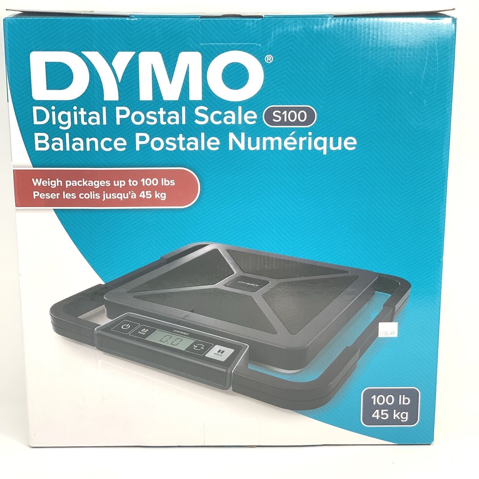 DYMO S100 Digital USB Shipping Scale 100 Pound Capacity Black Brand New in Box