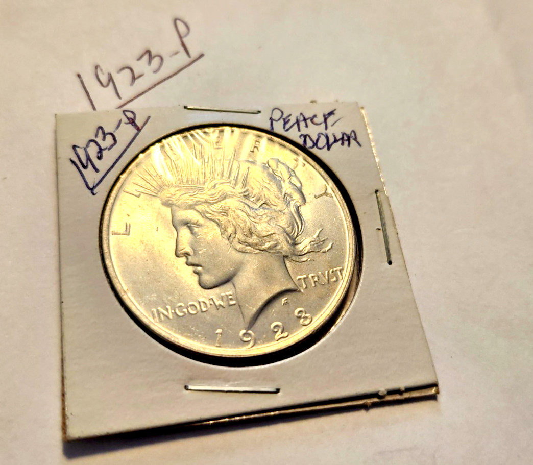 1923-P-$1 Silver Peace Dollar - A VERY Nice coin!