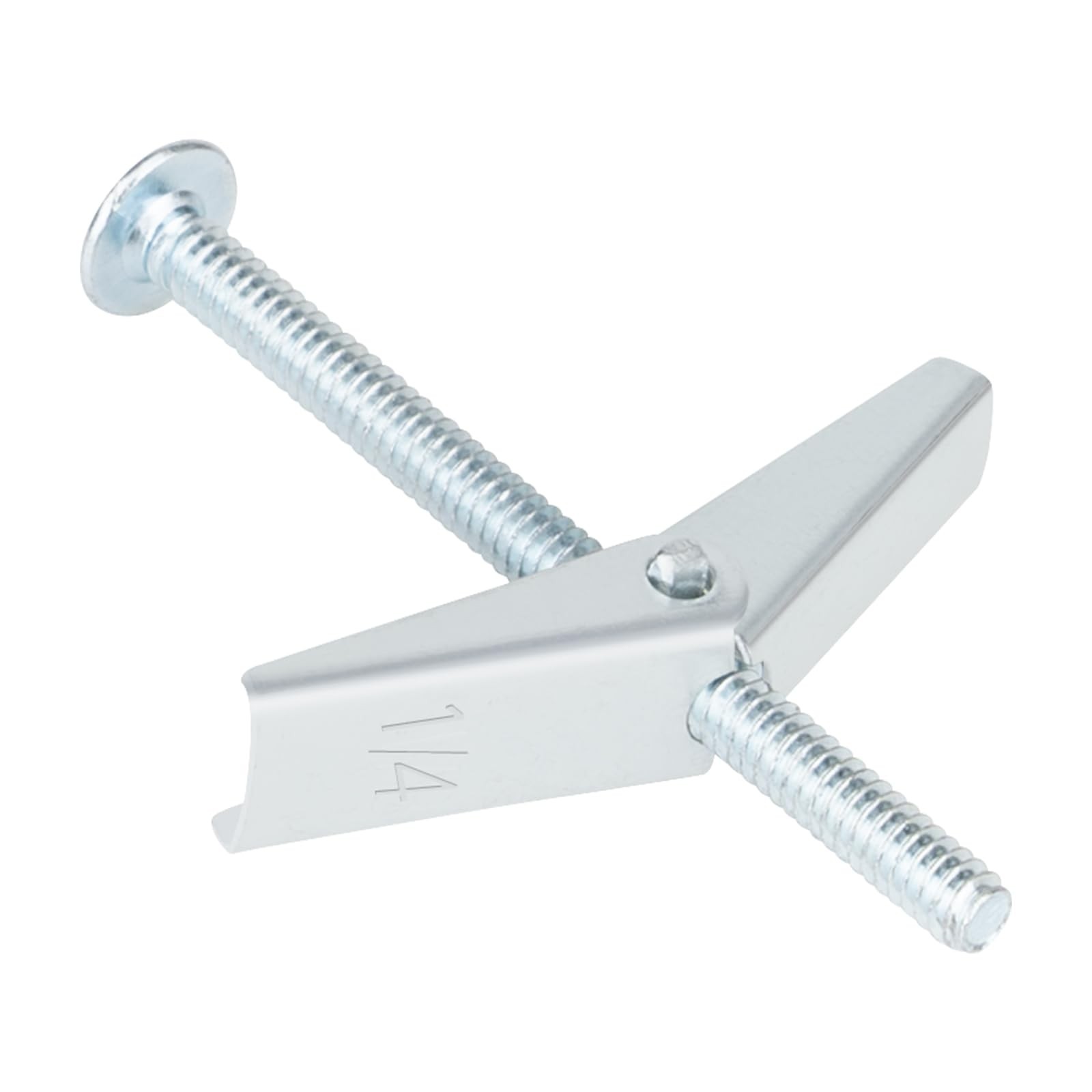 15 Pcs 1/4 Inch Heavy Duty Drywall Anchors and Screws,Toggle Bolts and Wing N...