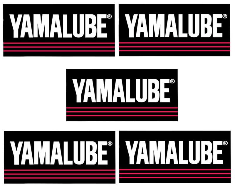 Factory Effex 5pk Yamalube Stickers 28-90204