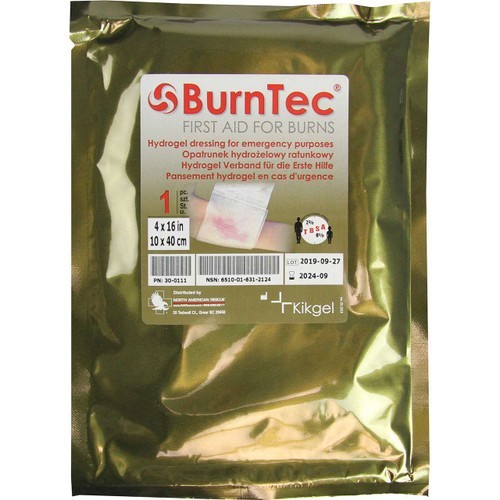 North American Rescue NAR 4" X 16" Burntec Dressing first Aid Bandage
