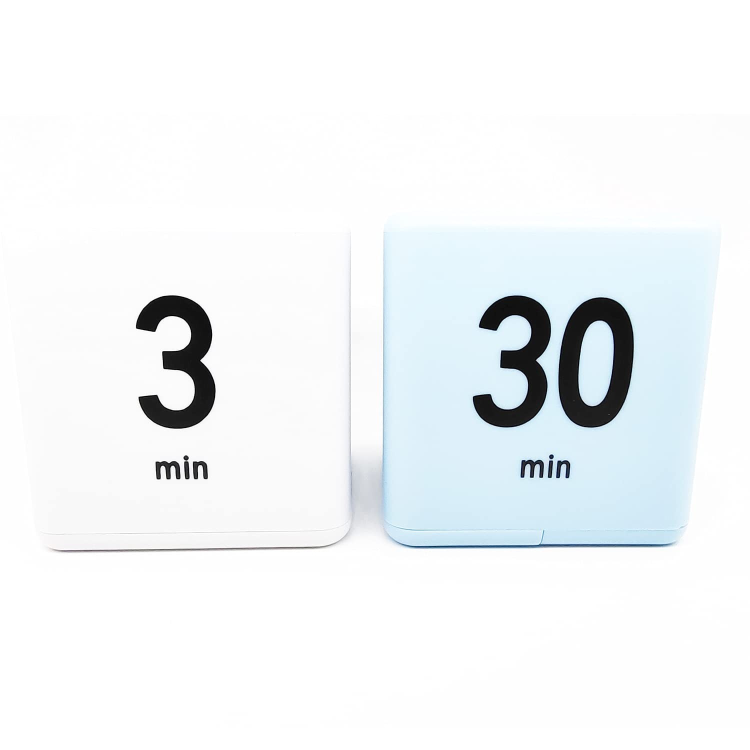 2 Pieces Cube Timers, Kitchen Child Timer Exercise Timer, Workout and Game, G...