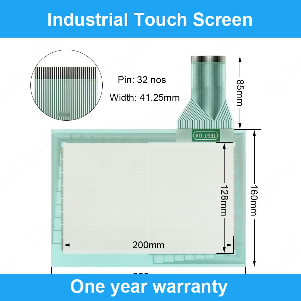 Touch Screen for NT600S-ST121B-EV3 NT600S-ST211B-EV3 Omron Panel + Front Overlay