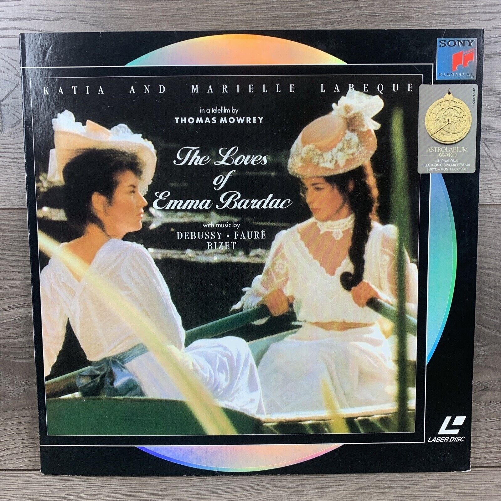 Loves Of Emma Bardac, The  Laserdisc Georges Bizet and Gabriel Faure