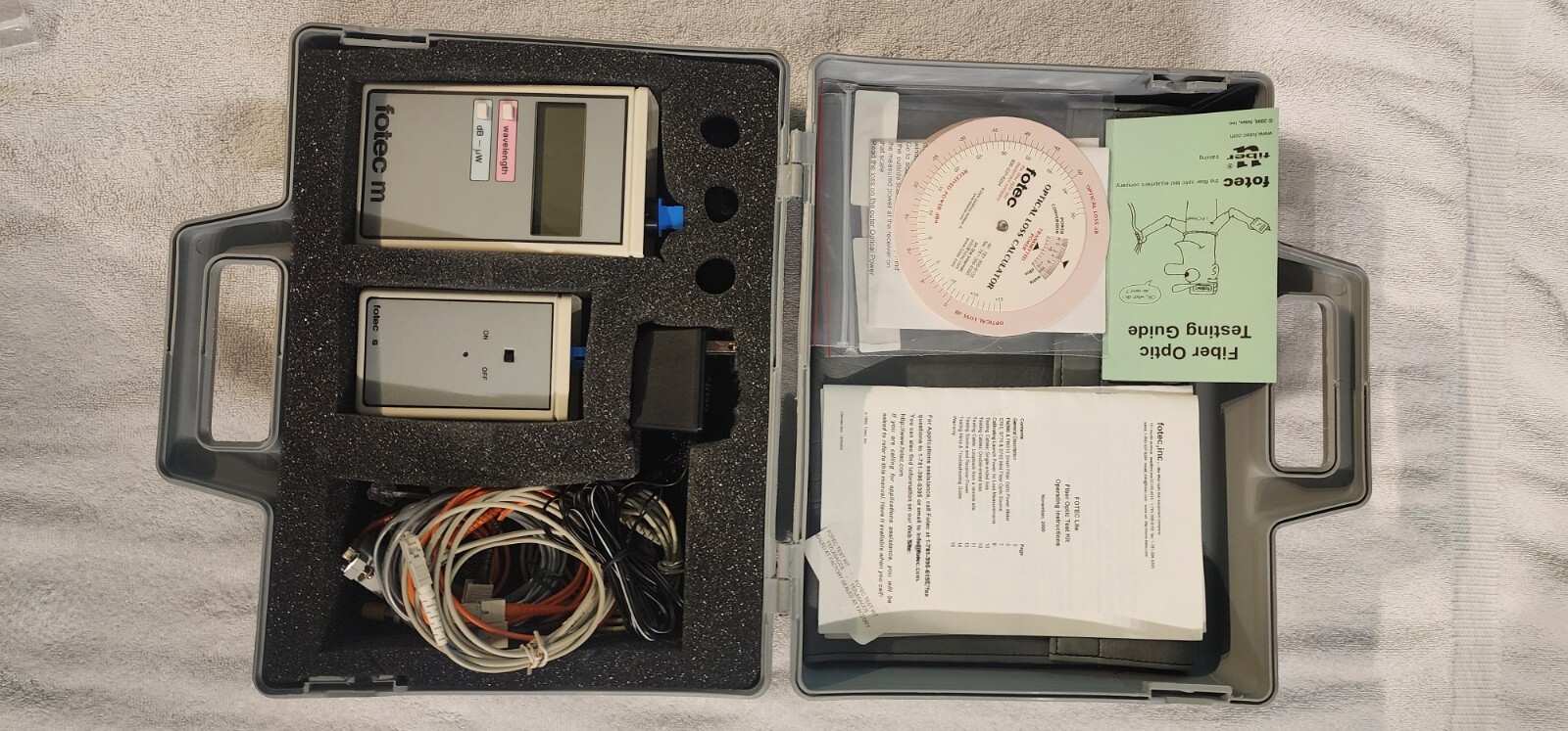 Fotec Lite Fiber Optic Test Kits - FM310/S785