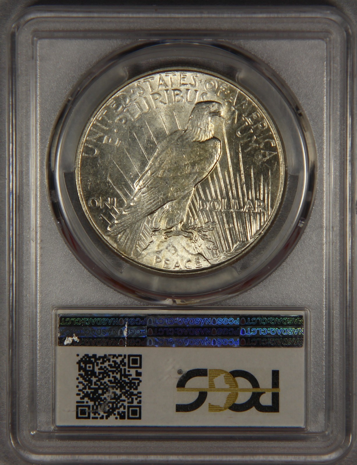 1934 Peace Silver Dollar PCGS AU58 $1