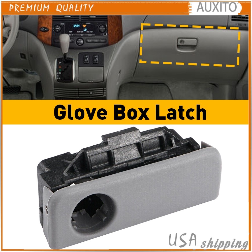 For Toyota Sienna Glove 2004-2010 Box Lock Compartment Handle 55506-AE010-E0 1P