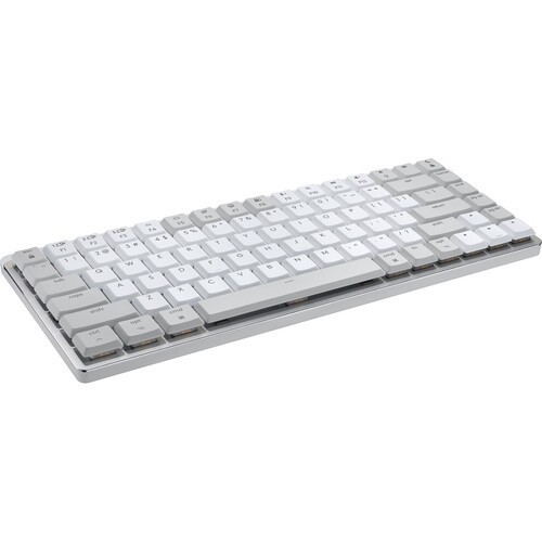 Logitech Master Series MX Mechanical Mini for Mac Wireless Keyboard - Pale Gray